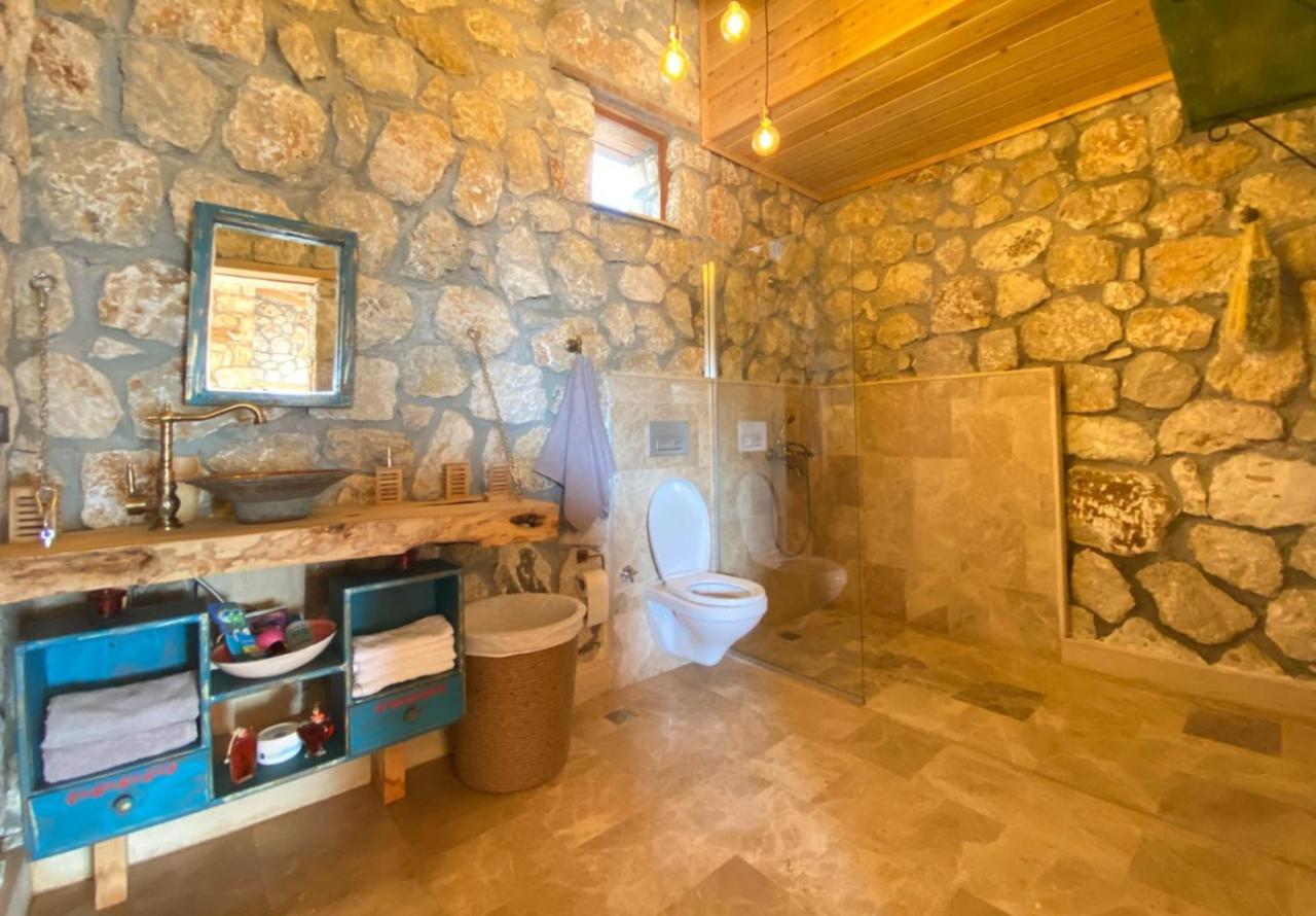Shavilla Kalkan - Yali ' Da Korunakli 1+1 Villa Patara Exteriér fotografie