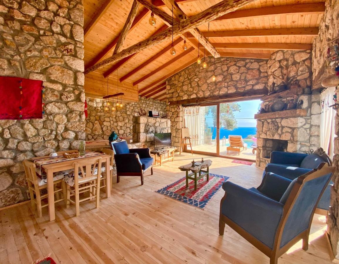 Shavilla Kalkan - Yali ' Da Korunakli 1+1 Villa Patara Exteriér fotografie