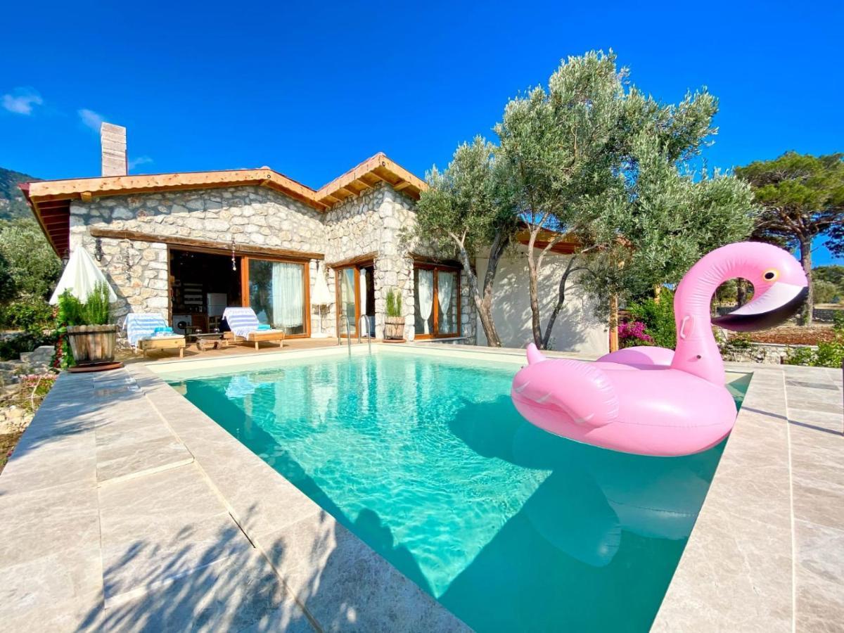 Shavilla Kalkan - Yali ' Da Korunakli 1+1 Villa Patara Exteriér fotografie