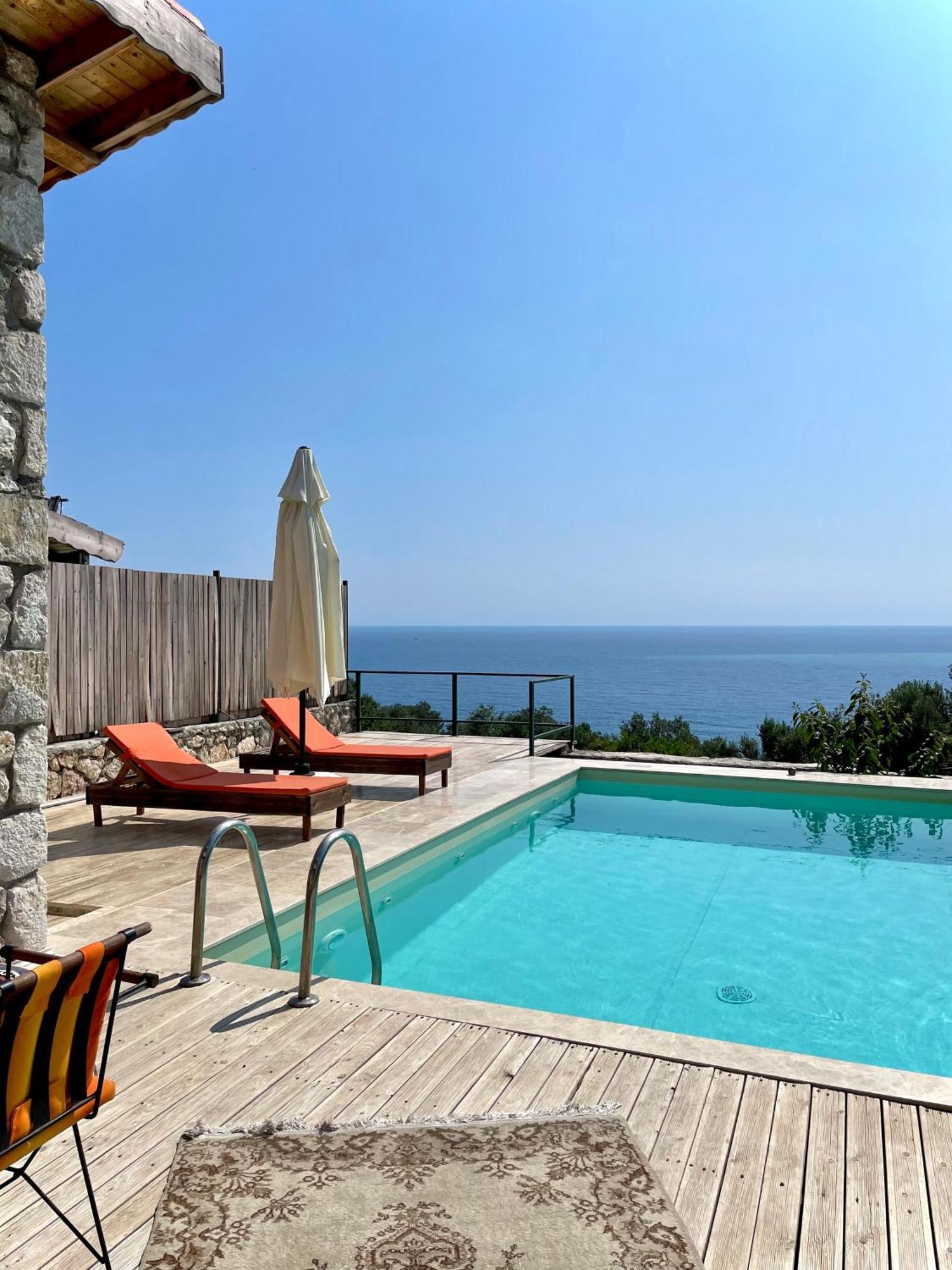 Shavilla Kalkan - Yali ' Da Korunakli 1+1 Villa Patara Exteriér fotografie
