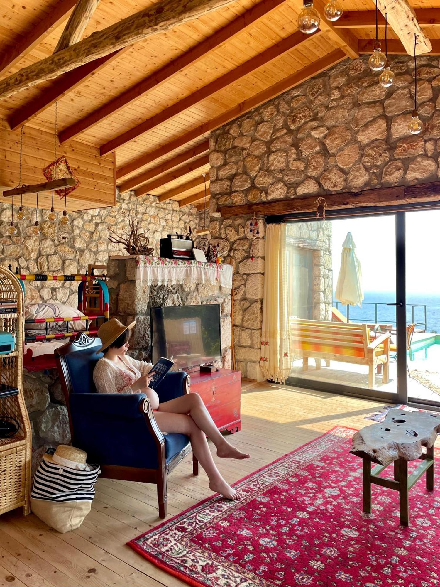 Shavilla Kalkan - Yali ' Da Korunakli 1+1 Villa Patara Exteriér fotografie